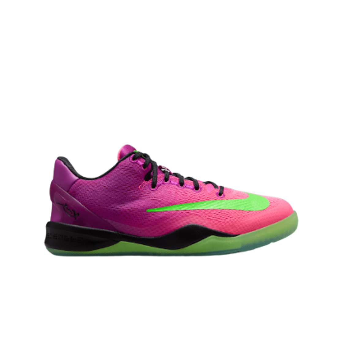 IR1853-500 (GS) Nike Kobe 8 Protro Mambacurial Red Plum and Pink Flash