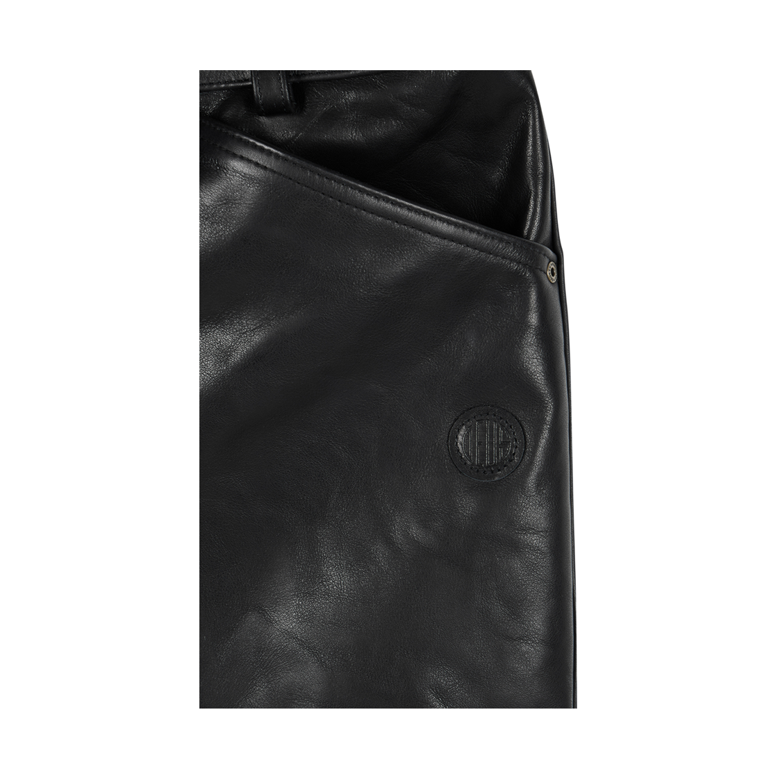 [6% 적립] 데우스 엑스 마키나 알엠씨 모토 레더 팬츠 블랙([6% 적립] Deus Ex Machina RMC Moto Leather Pant Black) - 4