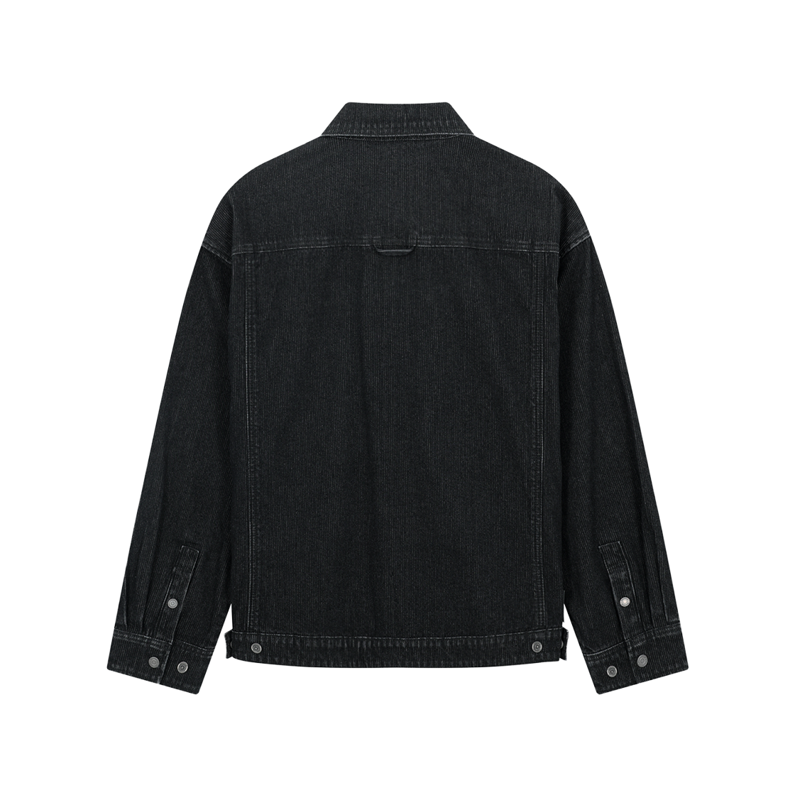 지오송지오 코듀로이 트러커 데님 셔츠 블랙 ZI5SH556BK(ZIOSONGZIO Corduroy Trucker Denim Shirt Black) - 2