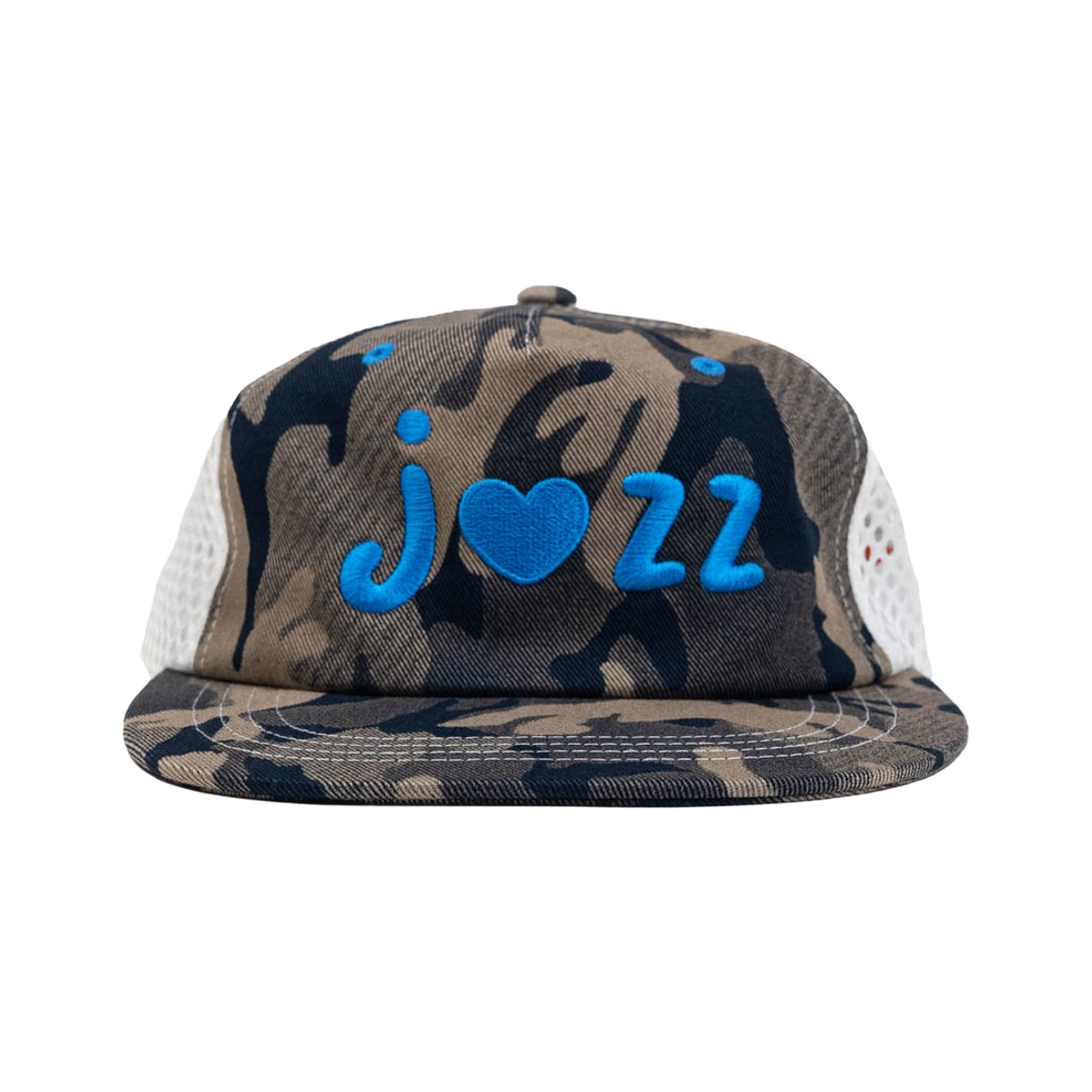 KR00024 JAZZANDBAR Jazz Love Cap Camo Blue