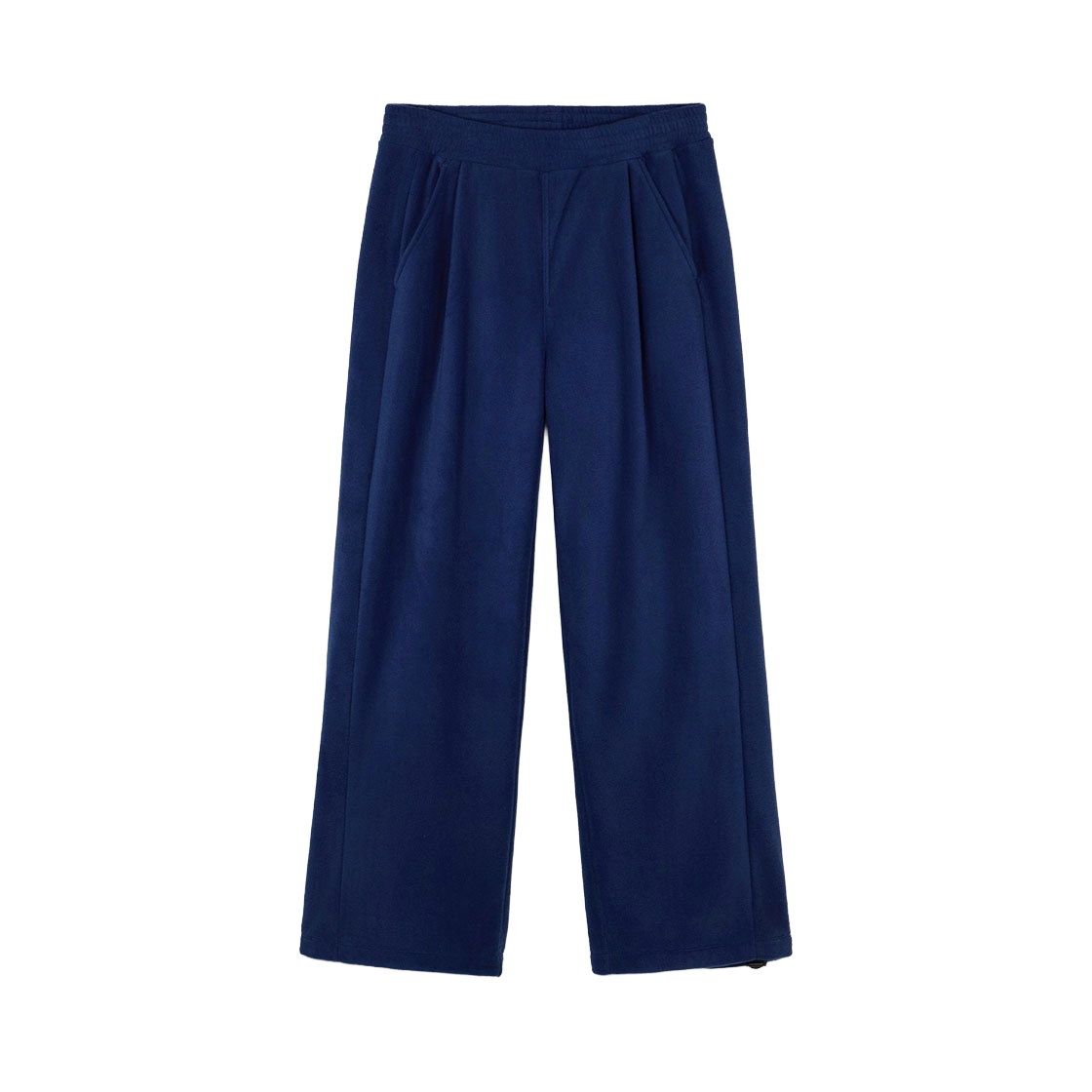 티엔지티 플리스 와이드 레그 팬츠 블루(TNGT Fleece Wide-Leg Pants Blue)