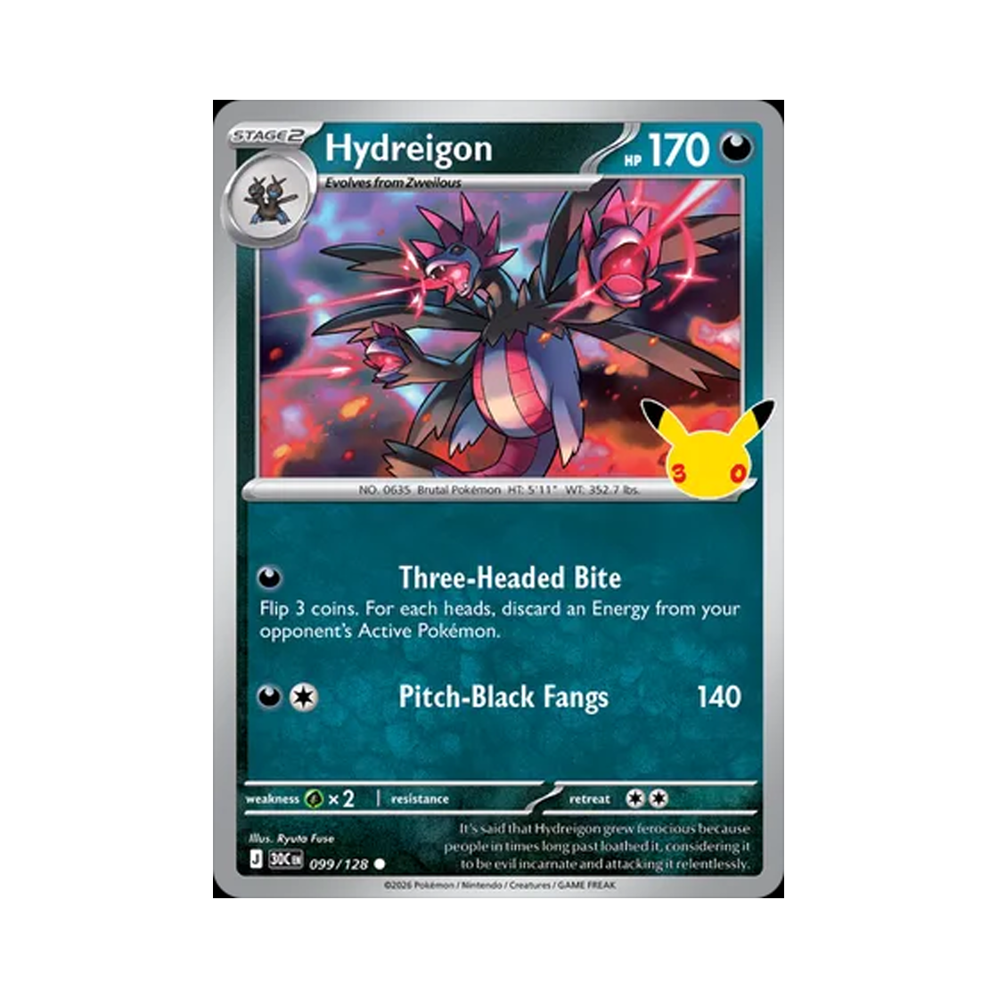 포켓몬 TCG 삼삼드래 C 30주년 기념 (영문판)(Pokemon TCG HyRReigon C 30th Celebration (English Ver.)) - 1