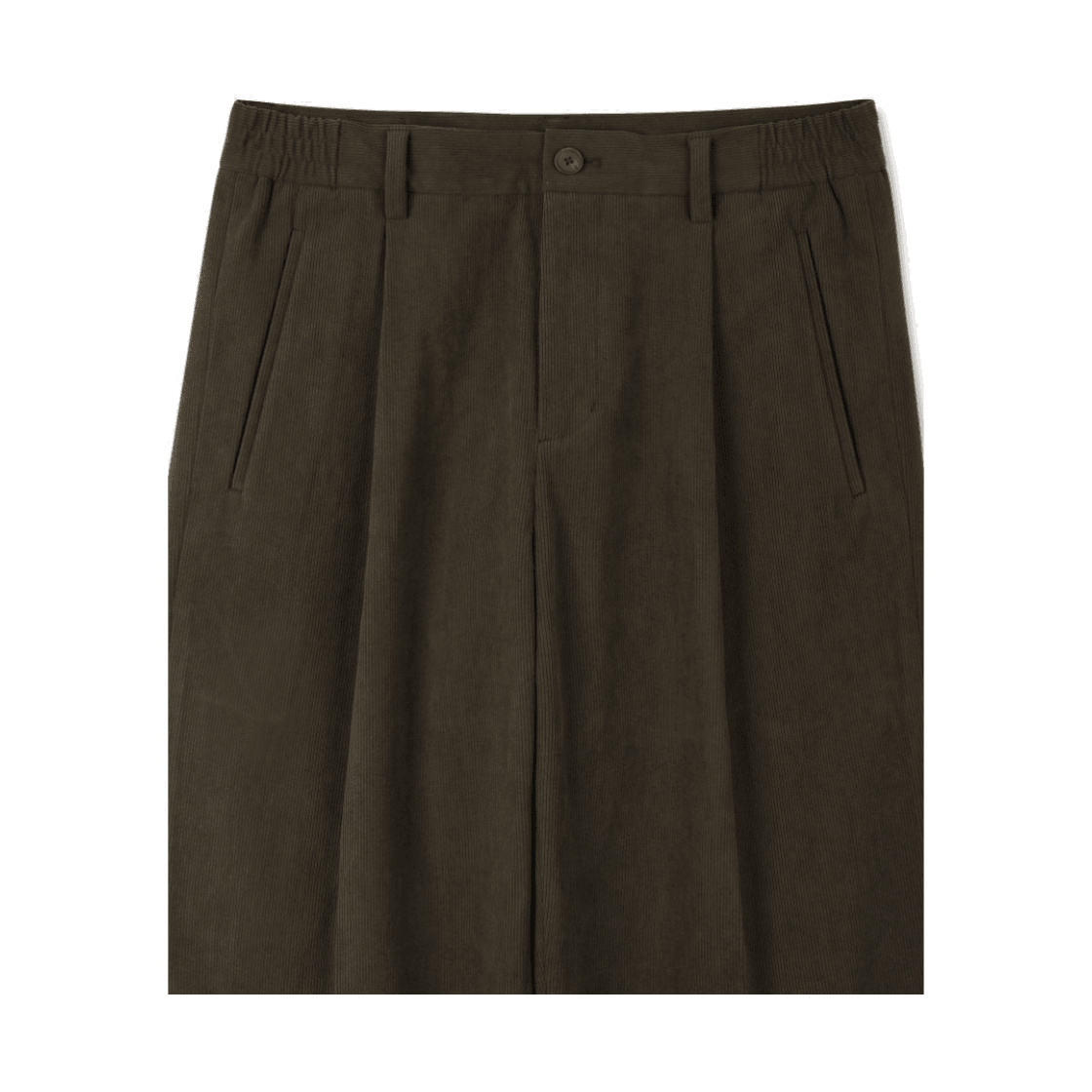 24/7 시리즈 코듀로이 세미 와이드 팬츠  브라운(24/7 series Corduroy Semi-Wide Pants Brown) - 3