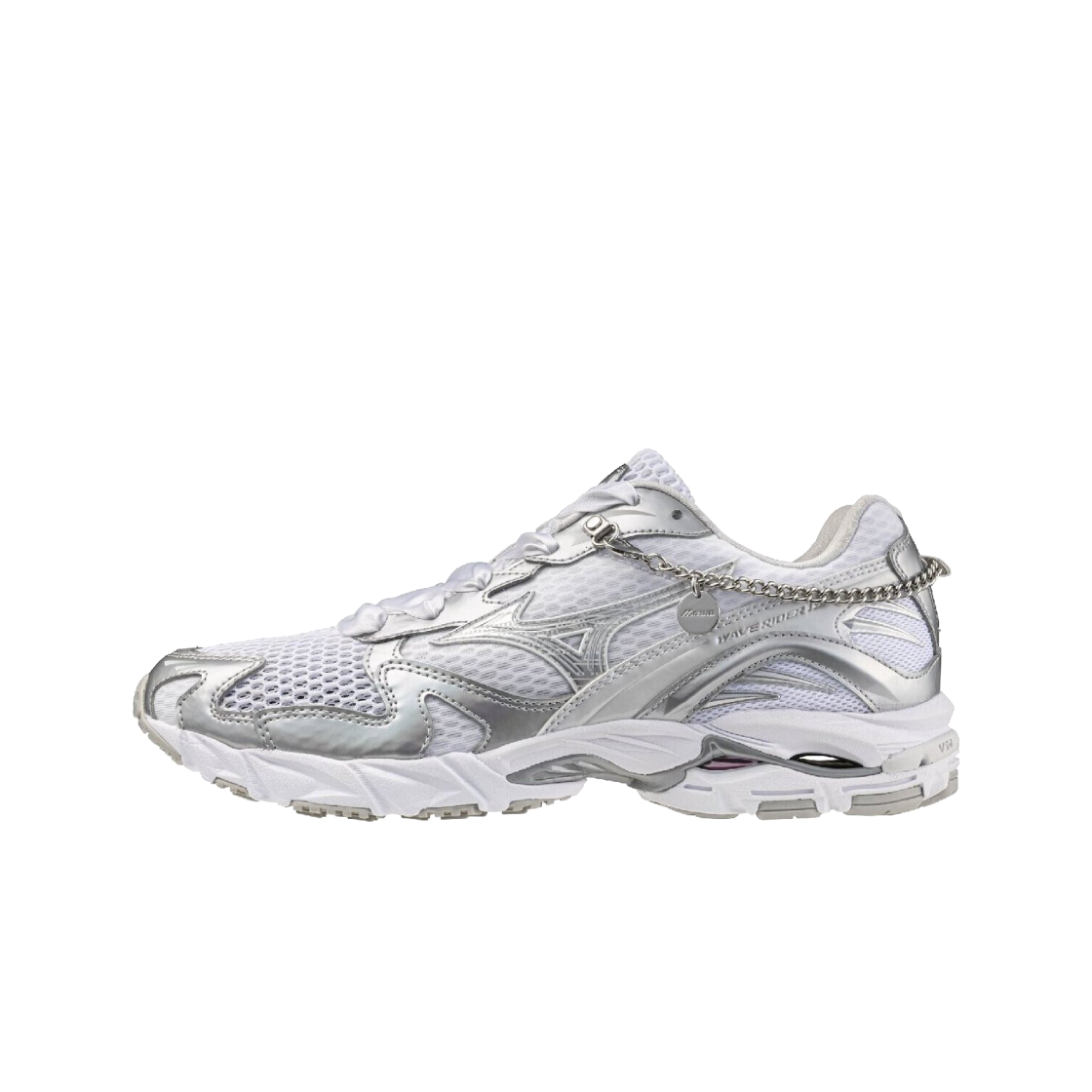 미즈노 우먼 웨이브 라이더 10 주얼 클라우드스케이프 실버 얼티밋 그레이 - 26FW(Mizuno Women Wave Rider 10 Jewel Cloudscape Silver Ultimate Gray - 26FW) - 2