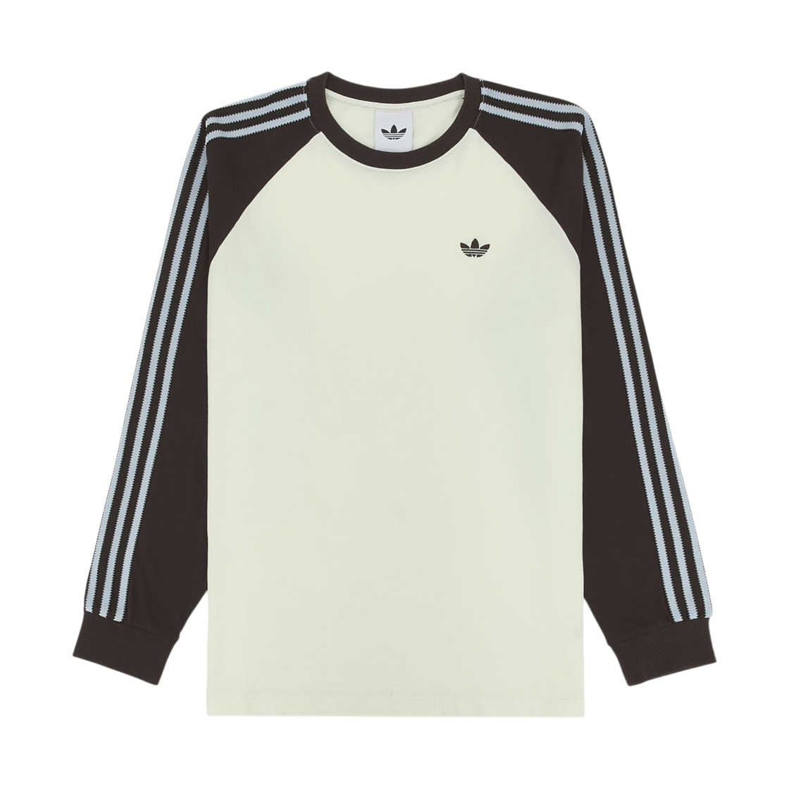 아디다스 오리지널스 캘리 티셔츠 오프 화이트 오로라 커피 - KR 사이즈(Adidas Originals Cali T-Shirt Off White Aurora Coffee - KR Sizing) - 1