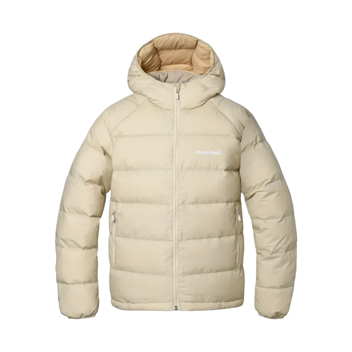 1101743 (Kids) Montbell Drytec Down Fiber Parka Ivory