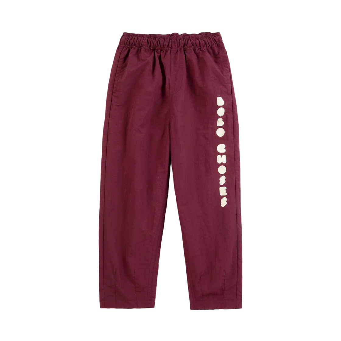 226AC121 (Kids) Bobo Choses Bolder Tracksuit Pants Burgundy Red