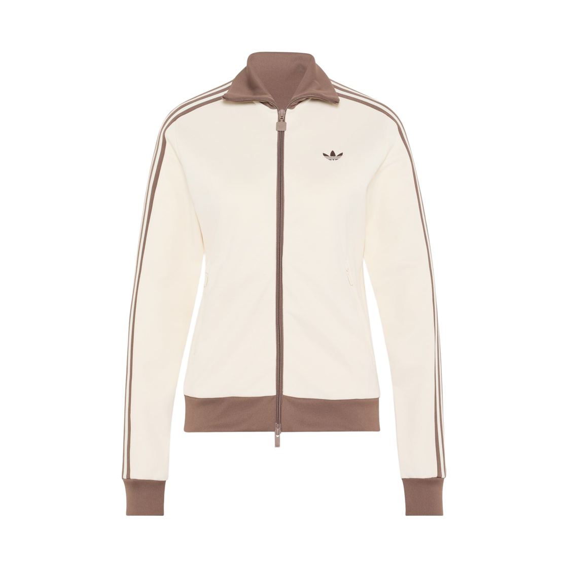 KY0823 (W) Adidas Classic Track Top Wonder White Earth Strata - KR Sizing