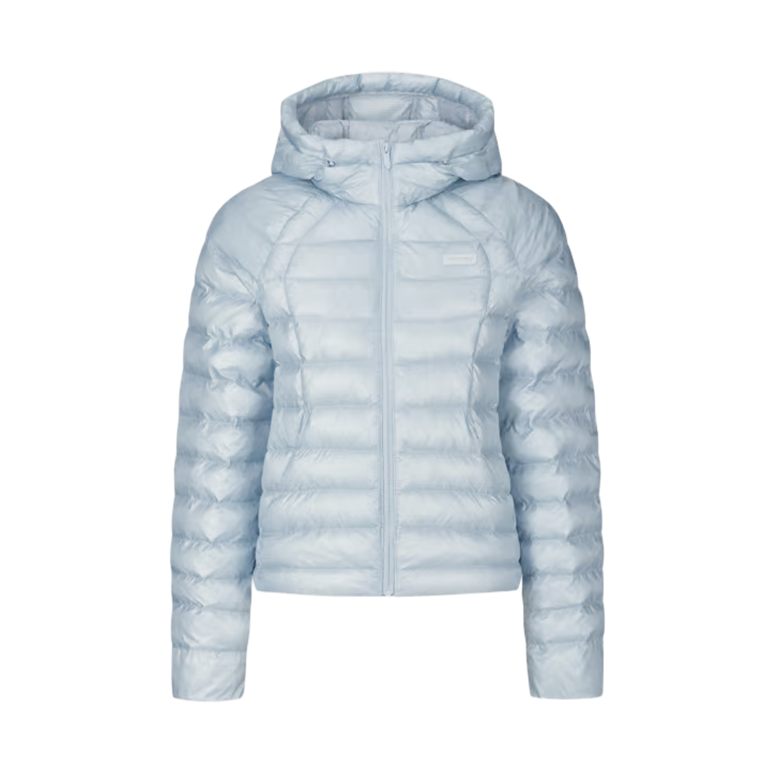 DWPD48066-SBL (W) Discovery Expedition Wellness Lightweight Cropped Padded Jacket Blue