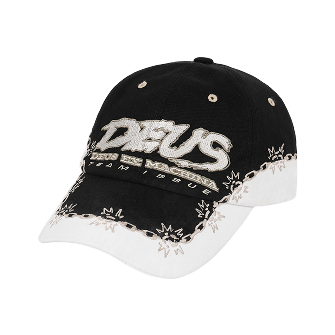 [6% 적립] 데우스 엑스 마키나 하이사이드 모토 캡 화이트([6% 적립] Deus Ex Machina Highside Moto Cap White) - 3
