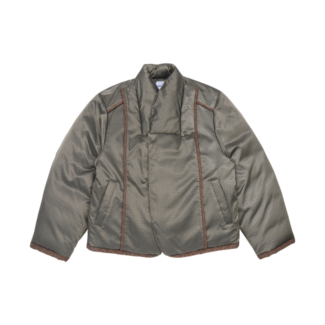 BP01FWDW0101BR Ader Error Puffer Jacket Product. 17 Brown