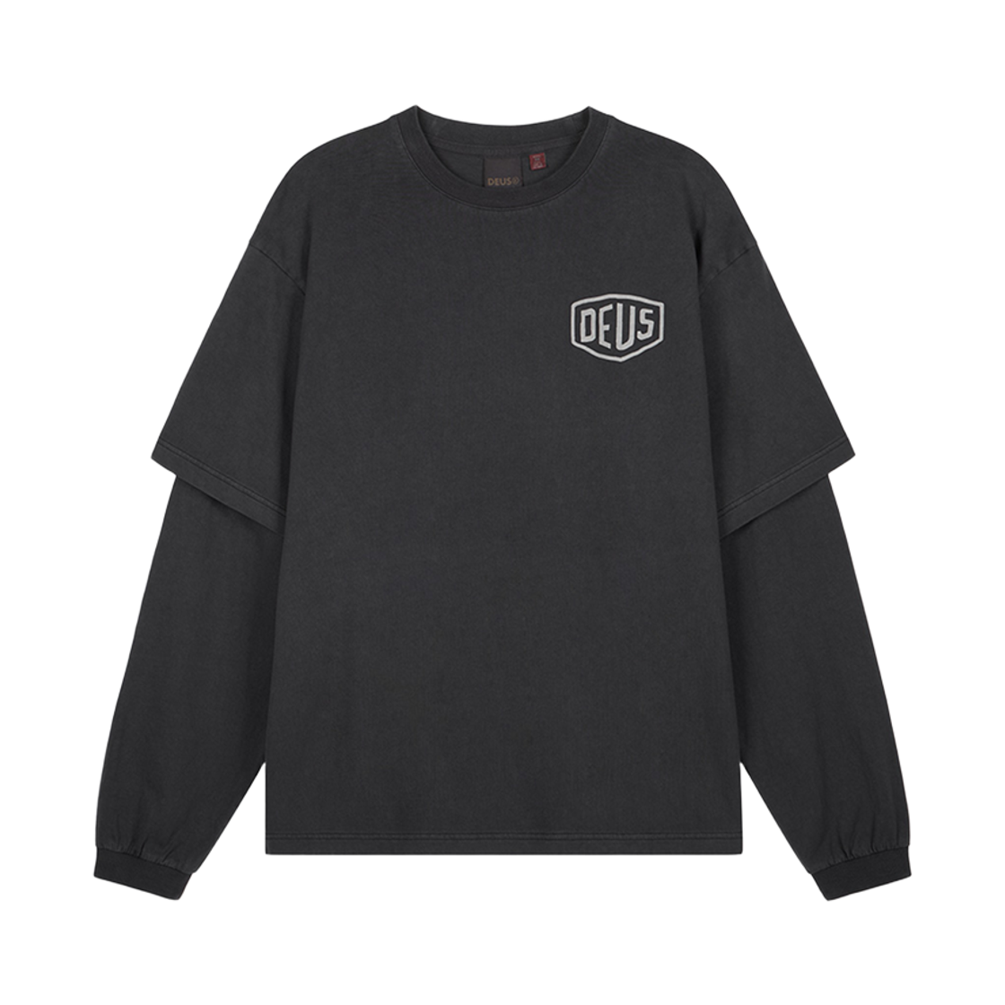 D263ULT280099 [6% 적립] Deus Ex Machina Marsden Layered Ls Tee Black