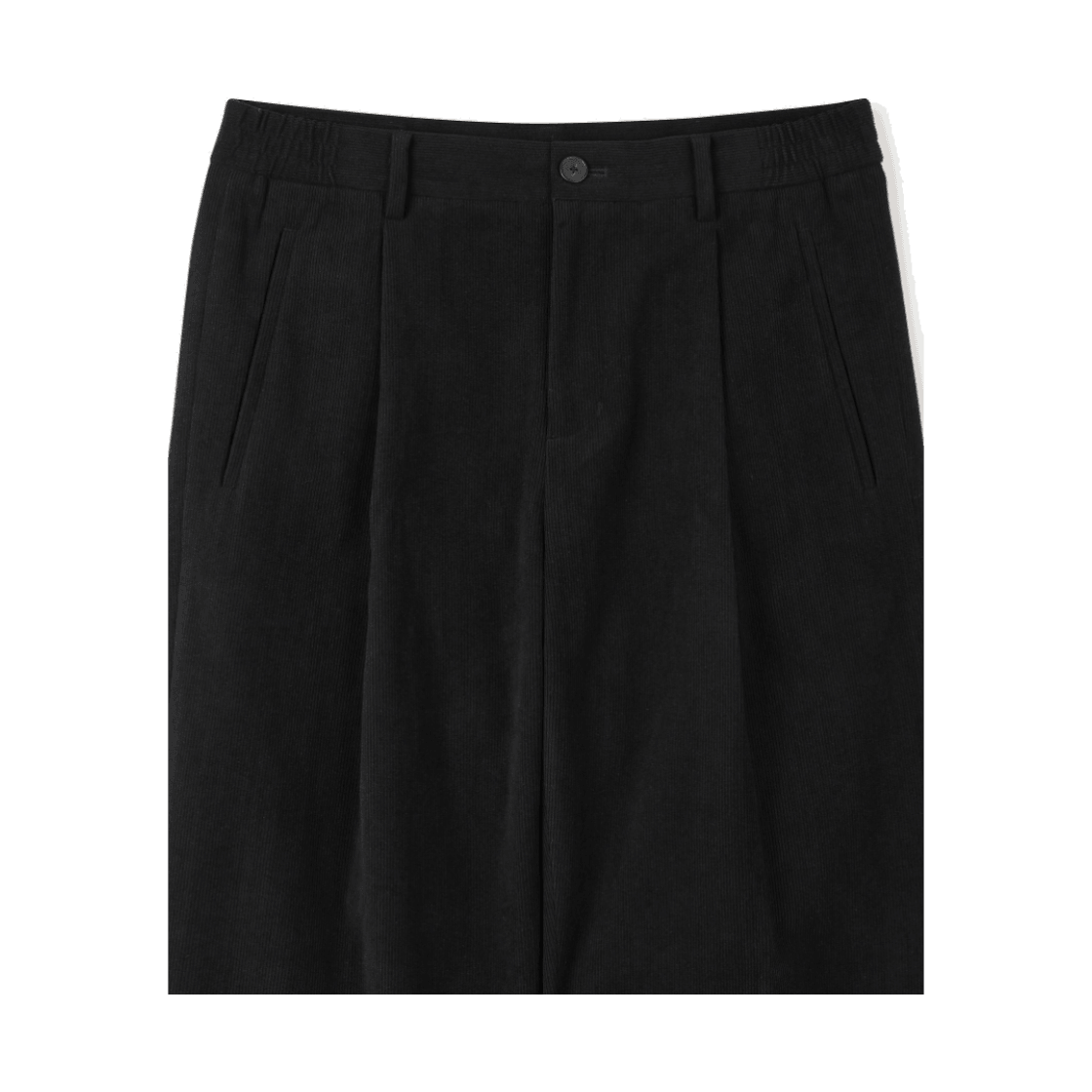 24/7 시리즈 코듀로이 세미 와이드 팬츠  블랙(24/7 series Corduroy Semi-Wide Pants Black) - 3