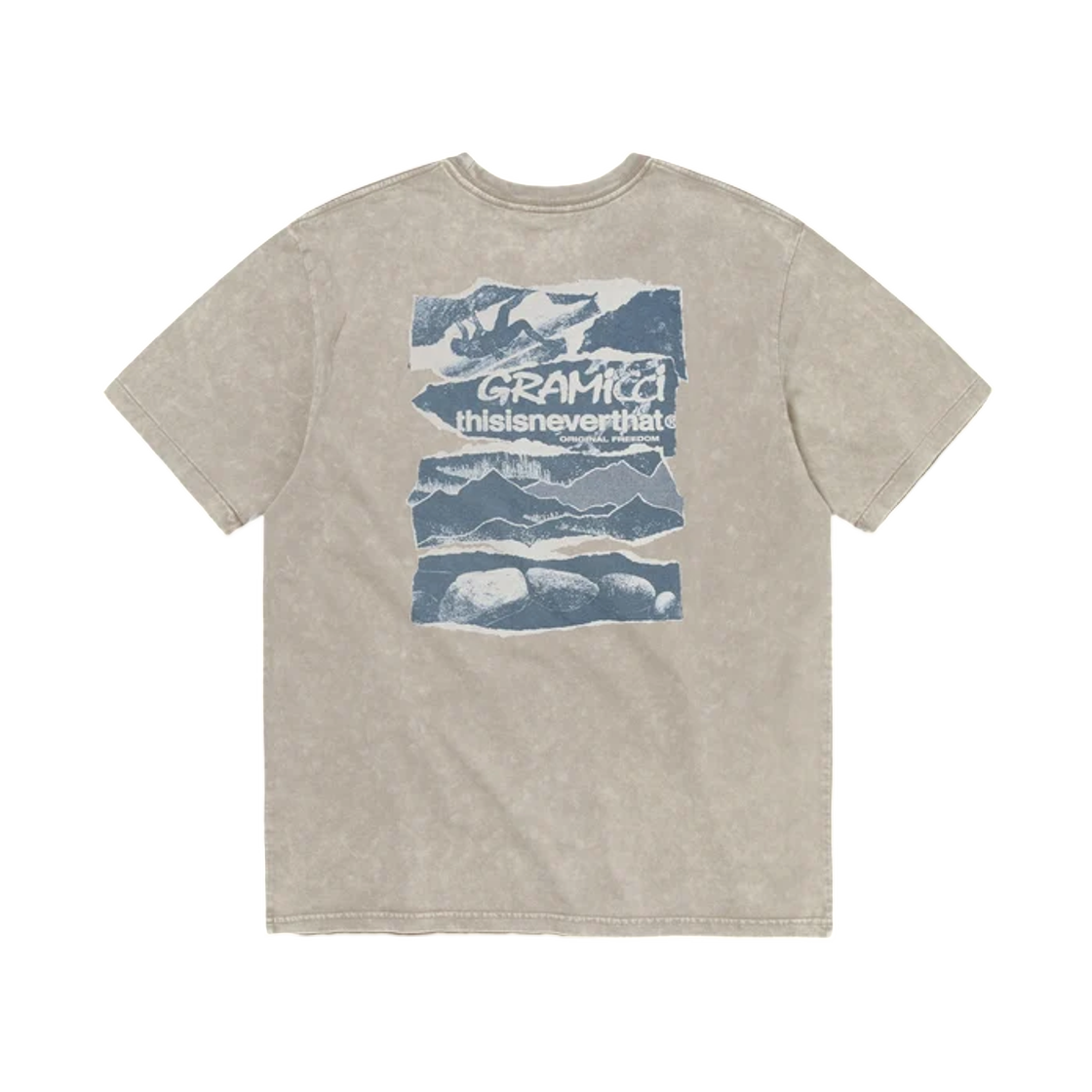 - Thisisneverthat x Gramicci Original Freedom T-Shirt Sand