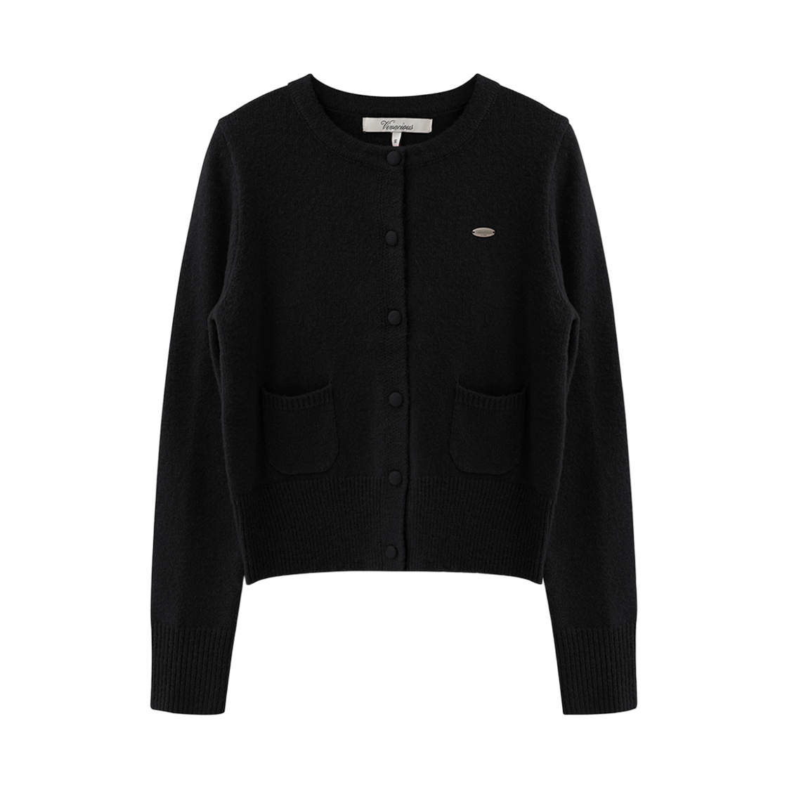 VV63KN07BK VIVACIOUS Eveil Pocket Knit CD BLACK