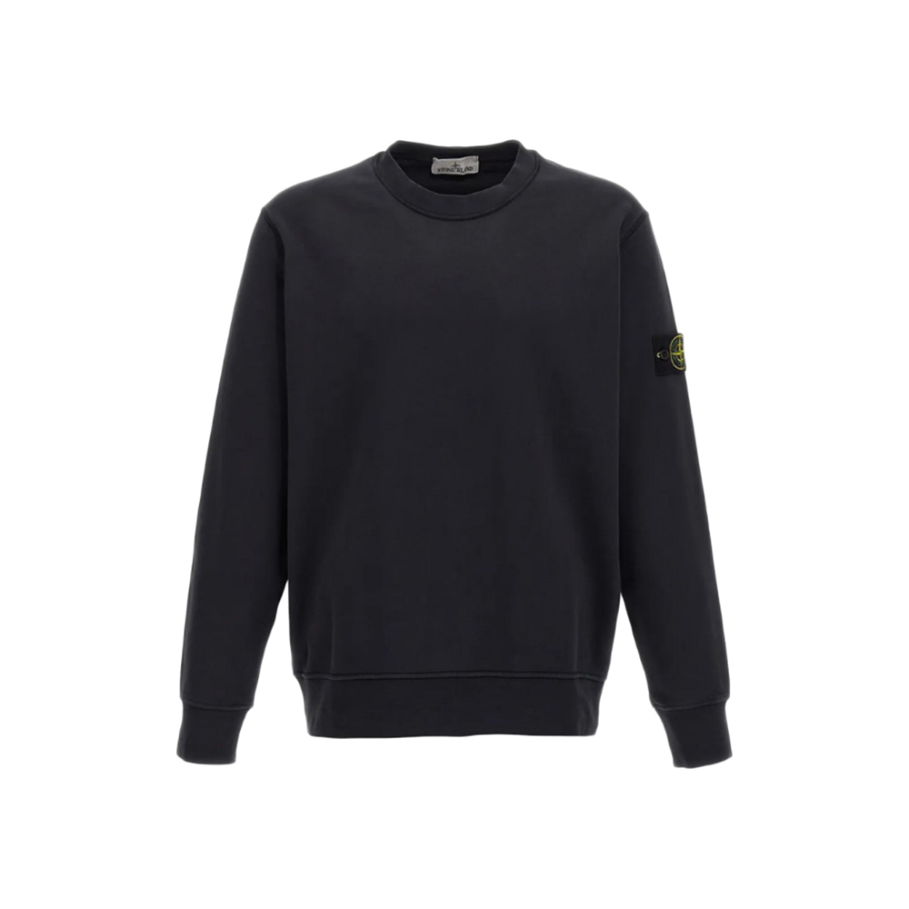 [20% 쿠폰] 스톤 아일랜드 맨투맨 블랙 - 26SS([20% 쿠폰] Stone Island Sweatshirt Black - 26SS) - 2