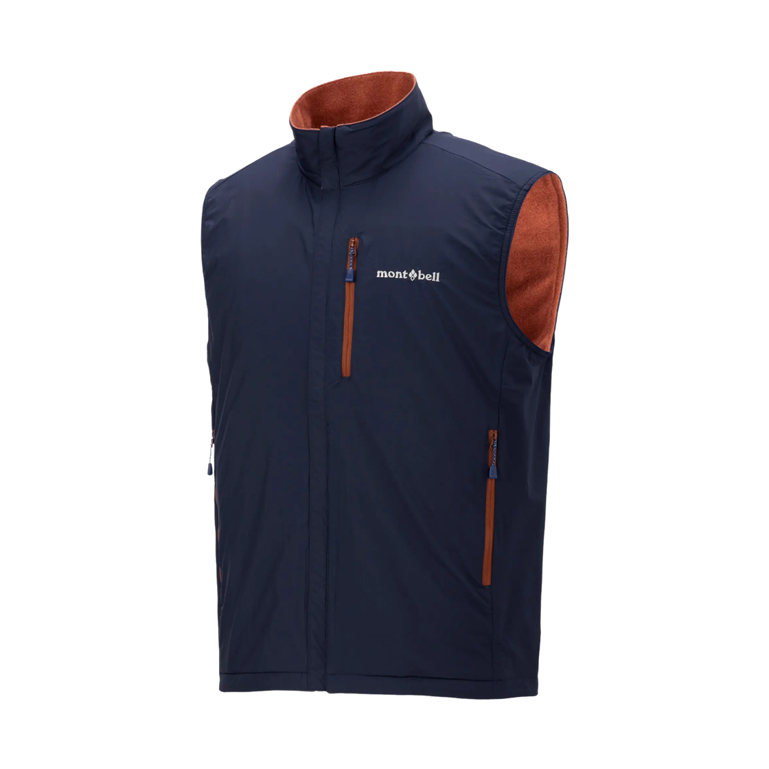 1114879 Montbell Chameece Reversible Vest Navy