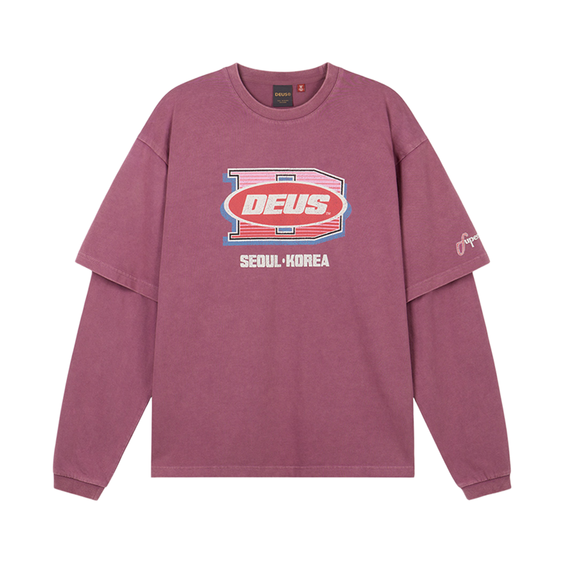 D263ULT292024 [6% 적립] Deus Ex Machina Layered Ls Tee Violet