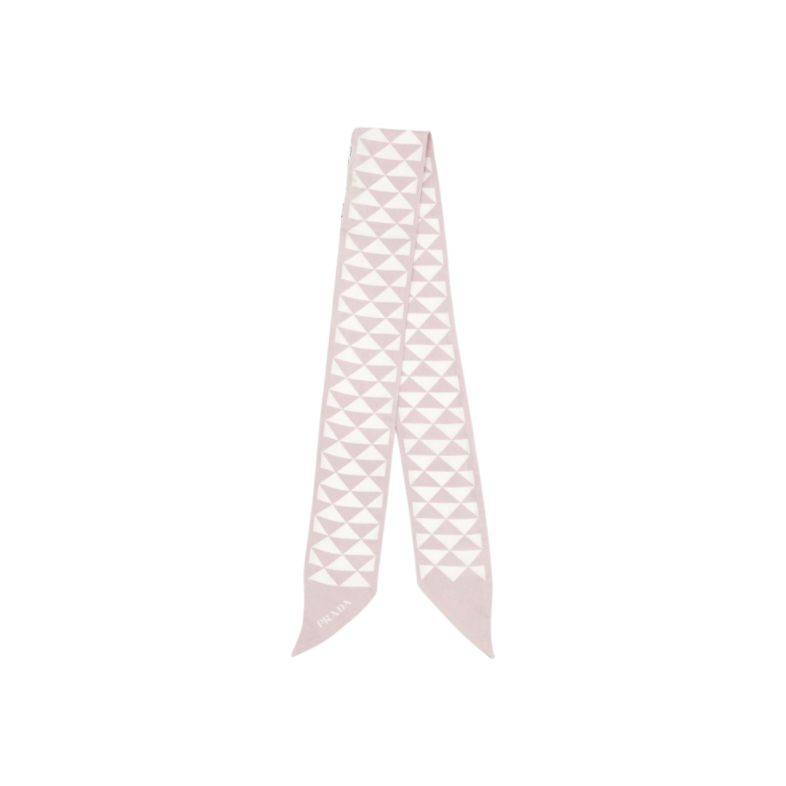 ITFORDOQAUEM Prada Jacquard Silk Twilly Scarf
