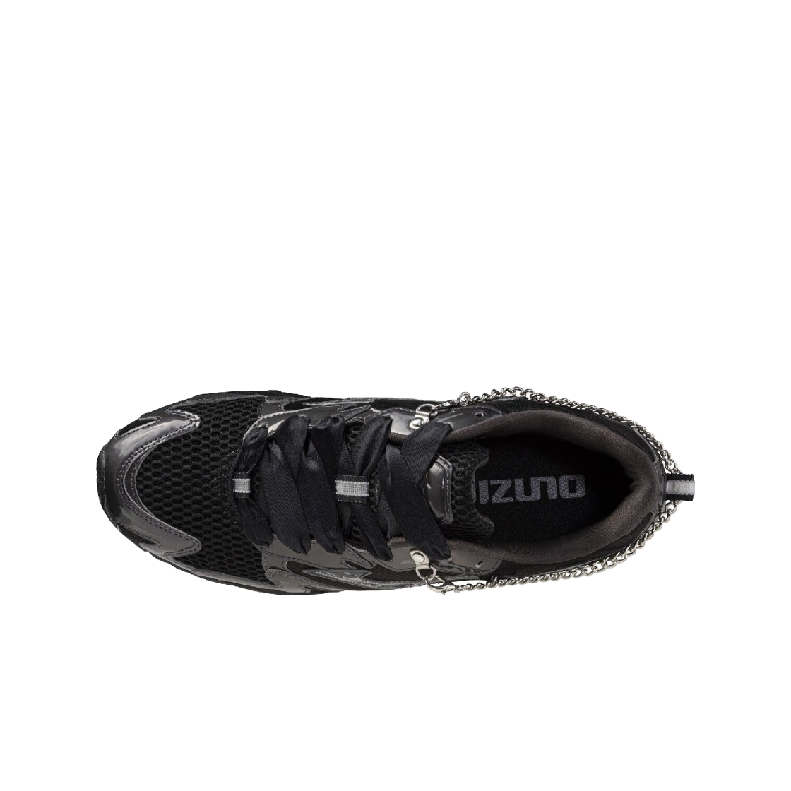 미즈노 우먼 웨이브 라이더 10 주얼 블랙 블랙 샌드 콰이어트 셰이드 - 26FW(Mizuno Women Wave Rider 10 Jewel Black Black Sand Quiet Shade - 26FW) - 4