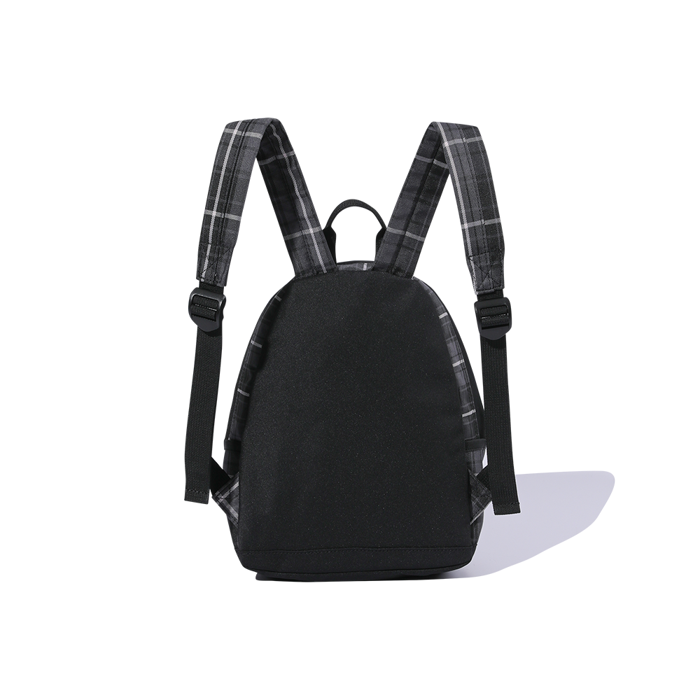 스포츠챔버 스퀘어 체크 백팩 블랙(SPORT CHAMBER Square Check Backpack Black) - 2