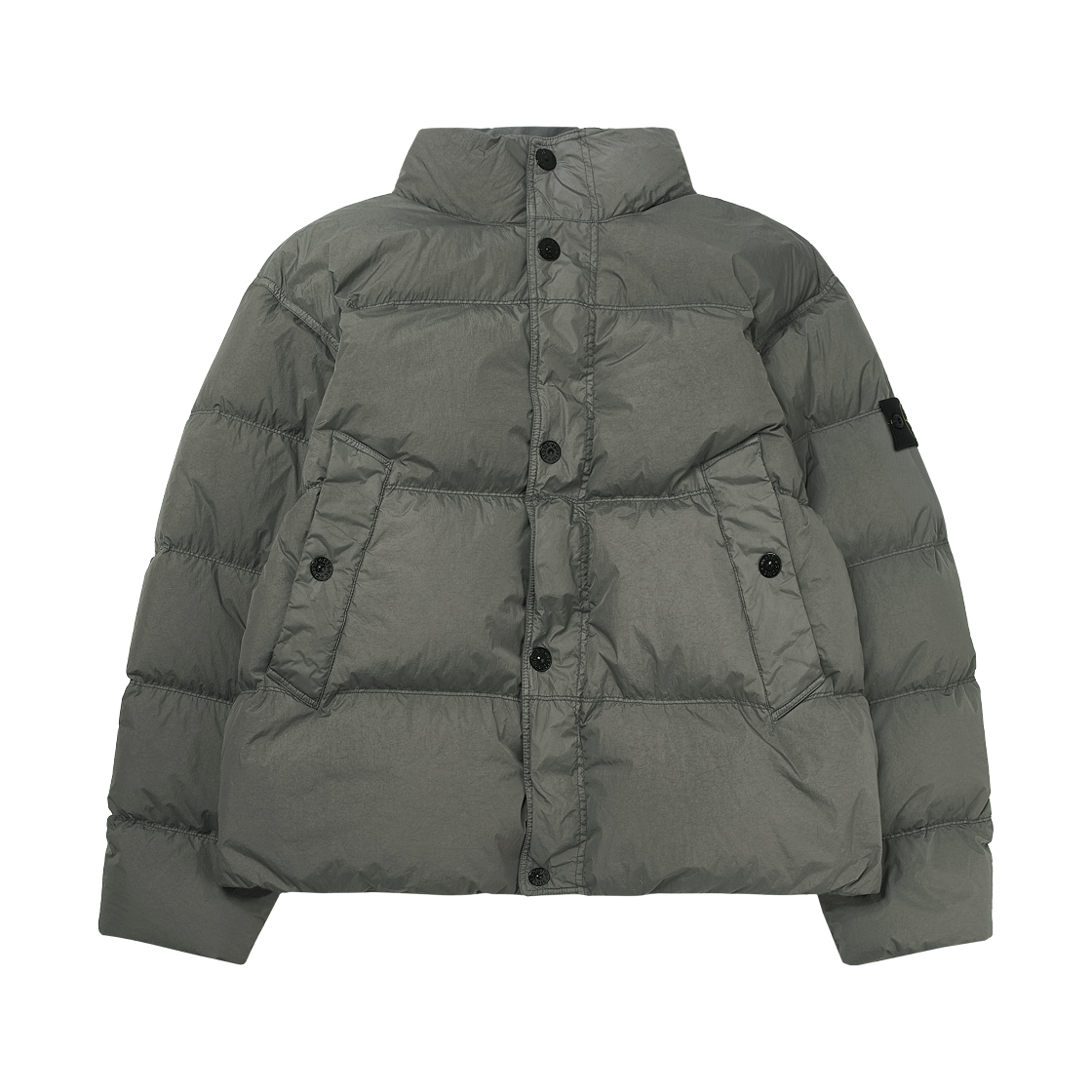 K2S1541000-10S0A23-V006B Stone Island 4100010 Crinkle Reps NY Recycled Nylon Down Jacket with Wind Resistant Cement - 25FW