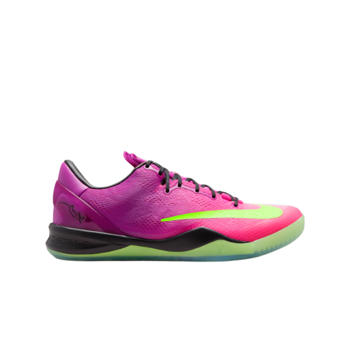 IO6253-500 Nike Kobe 8 Protro Mambacurial Red Plum and Pink Flash