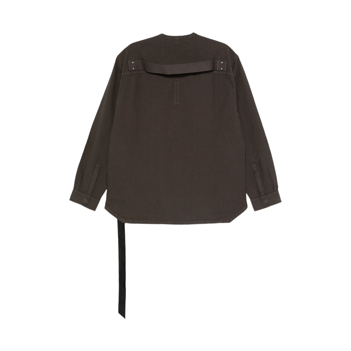 릭 오웬스 다크쉐도우 롱슬리브 래리 점보 포그포켓 셔츠 브라운(Rick Owens Drkshdw Long Sleeve Larry Jumbo Fogpocket Shirt Brown) - 2