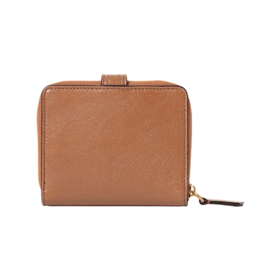 (W) 끌로에 패딩턴 바이폴드 월렛 그레인드 레더 무스탕 브라운((W) Chloe Paddington Bifold Wallet in Grained Leather Mustang Brown) - 2
