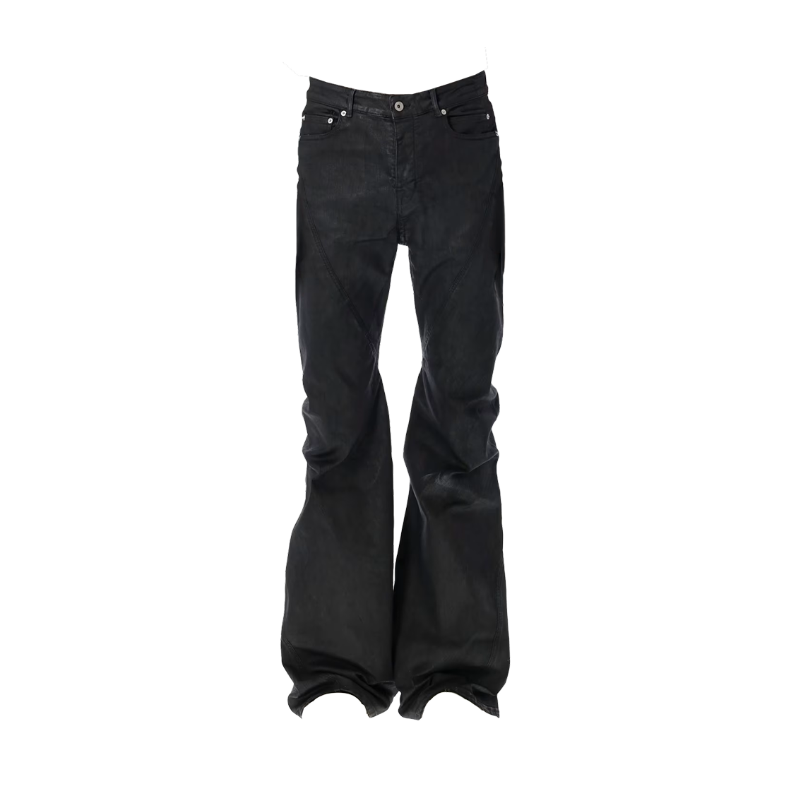DU02E7352-SBW-99X Rick Owens Drkshdw Bias Bootcut Black Wax