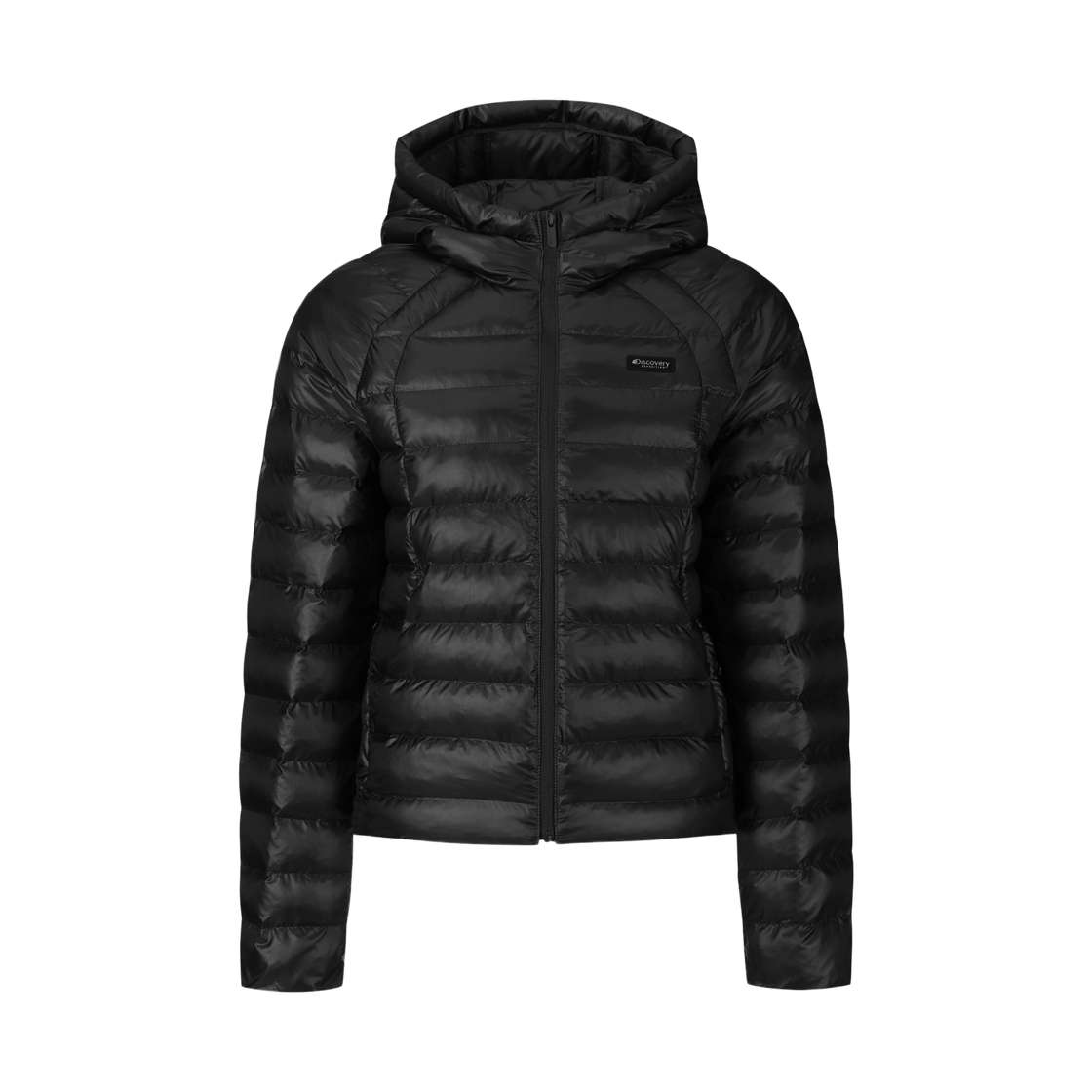 DWPD48066-BKS (W) Discovery Expedition Wellness Lightweight Cropped Padded Jacket Black