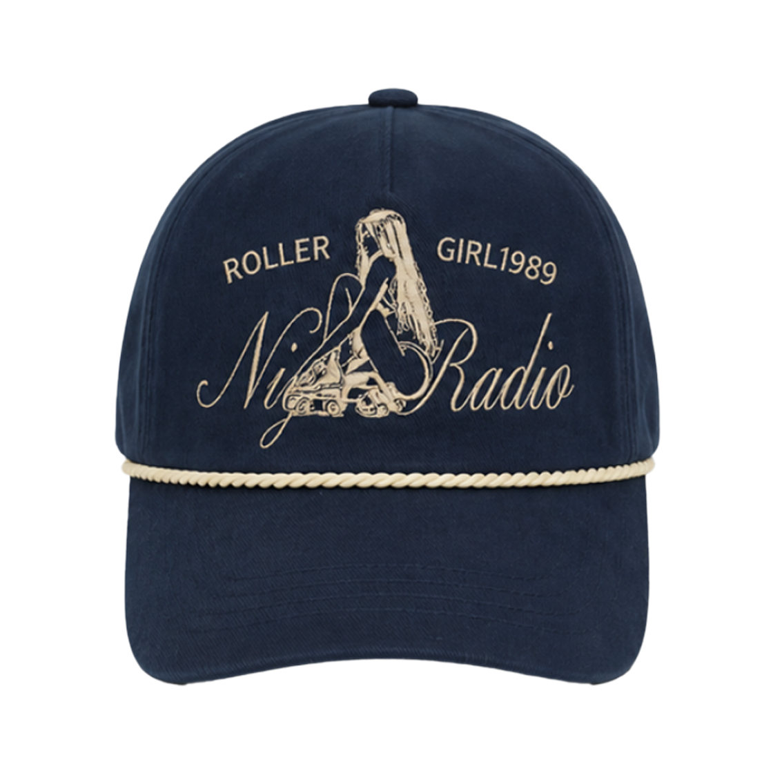 26FW52005 Kikozy Roller Girl Cap_Navy