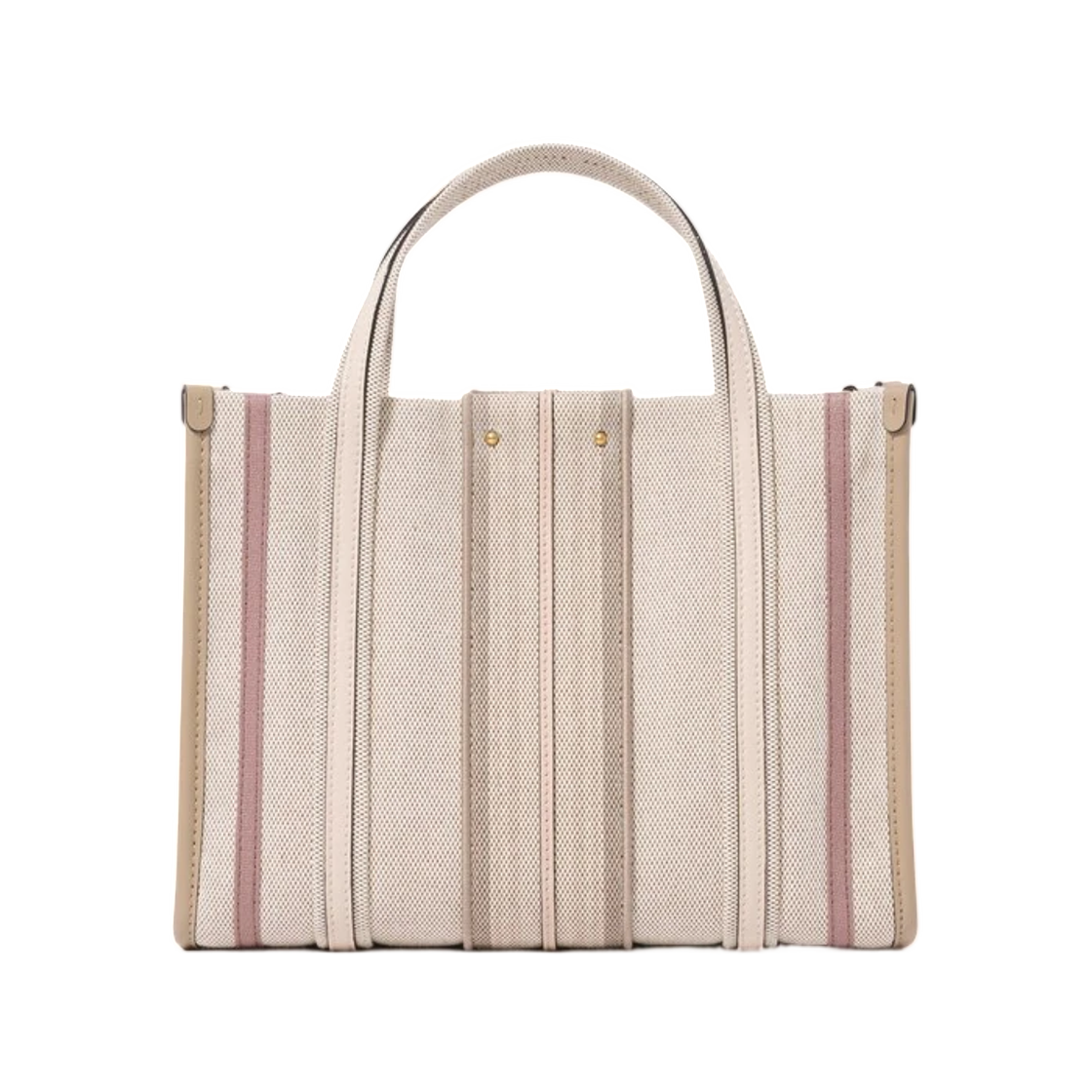 끌로에 스몰 우디 루프 토트백 캔버스 누드(Chloe Small Woody Loop Tote Bag in Canvas Nude) - 3