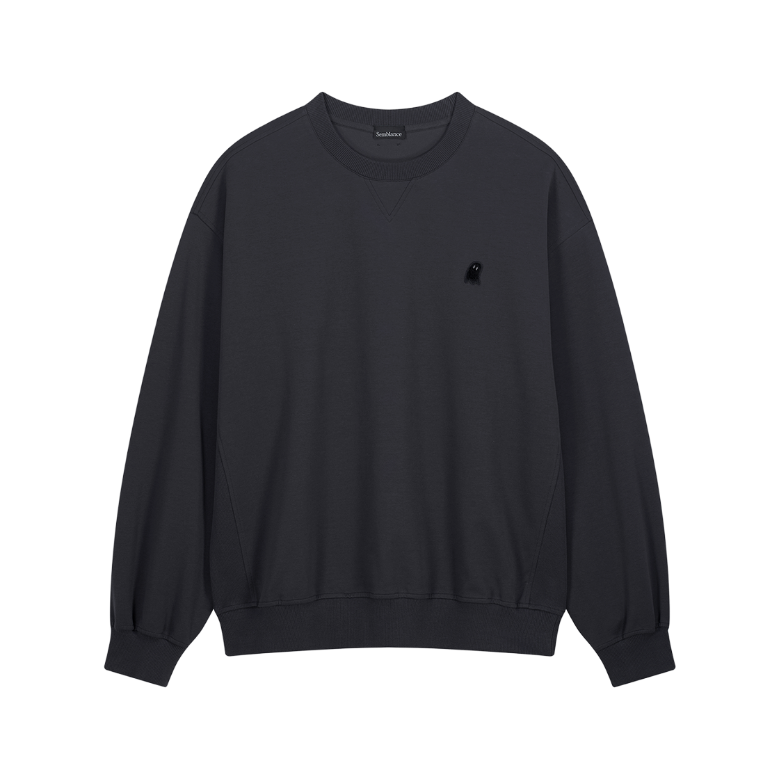 지오송지오 셈블런스 슬로건 스웻셔츠 차콜 ZI5TS803CH(ZIOSONGZIO SEMBLANCE Slogan Sweatshirt Charcoal) - 2