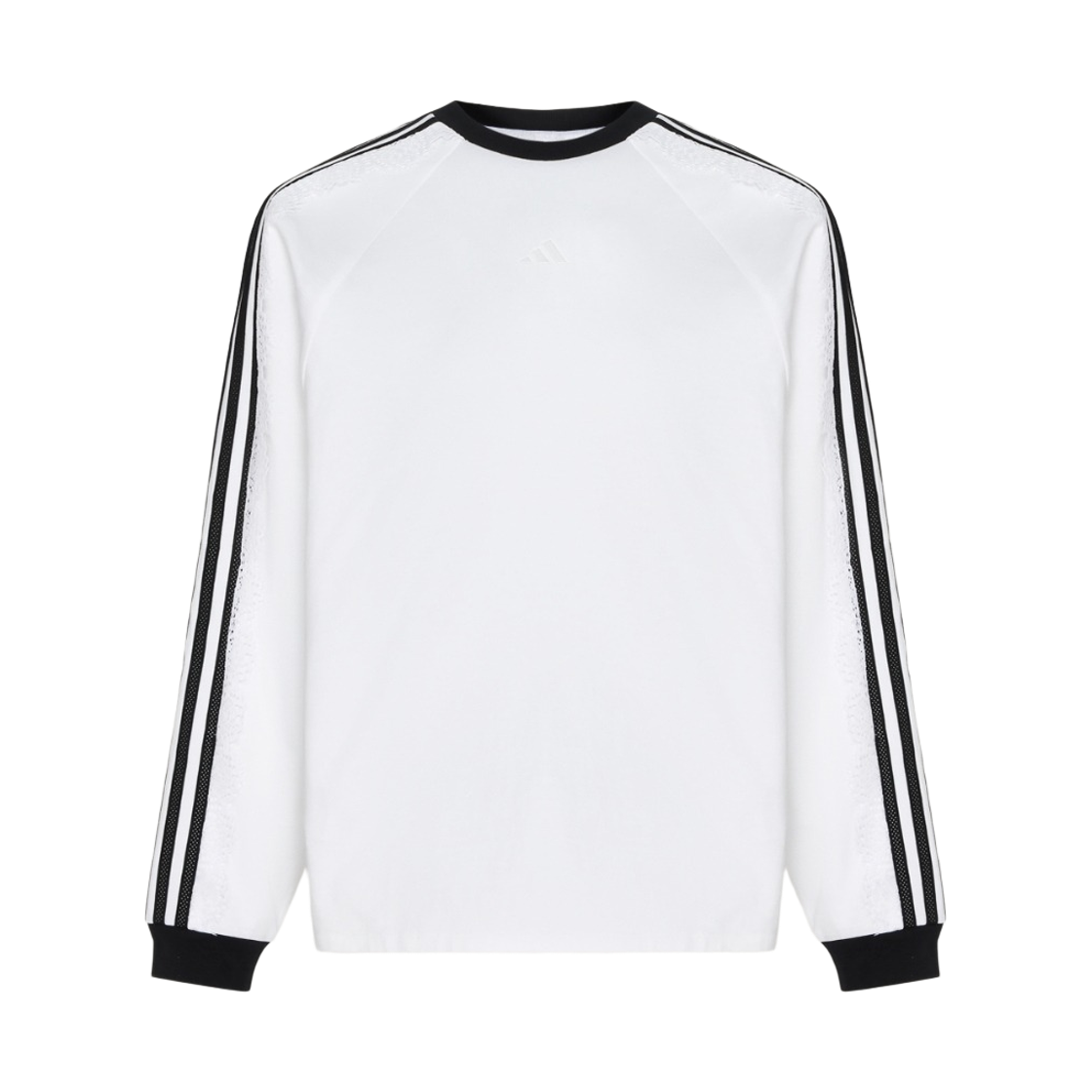 LD8223 (W) Adidas Dance Boyfriend 3S Long Sleeve T-Shirt White - KR Sizing