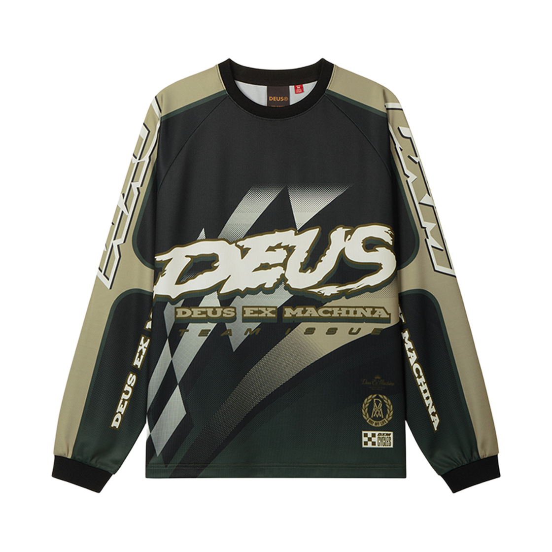 D263ULT260099 [6% 적립] Deus Ex Machina Highside Moto Jersey Black
