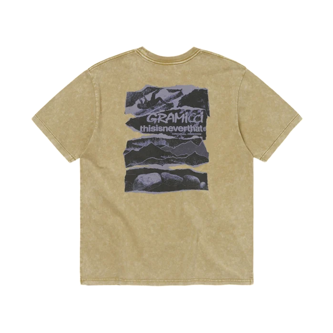 - Thisisneverthat x Gramicci Original Freedom T-Shirt Moss