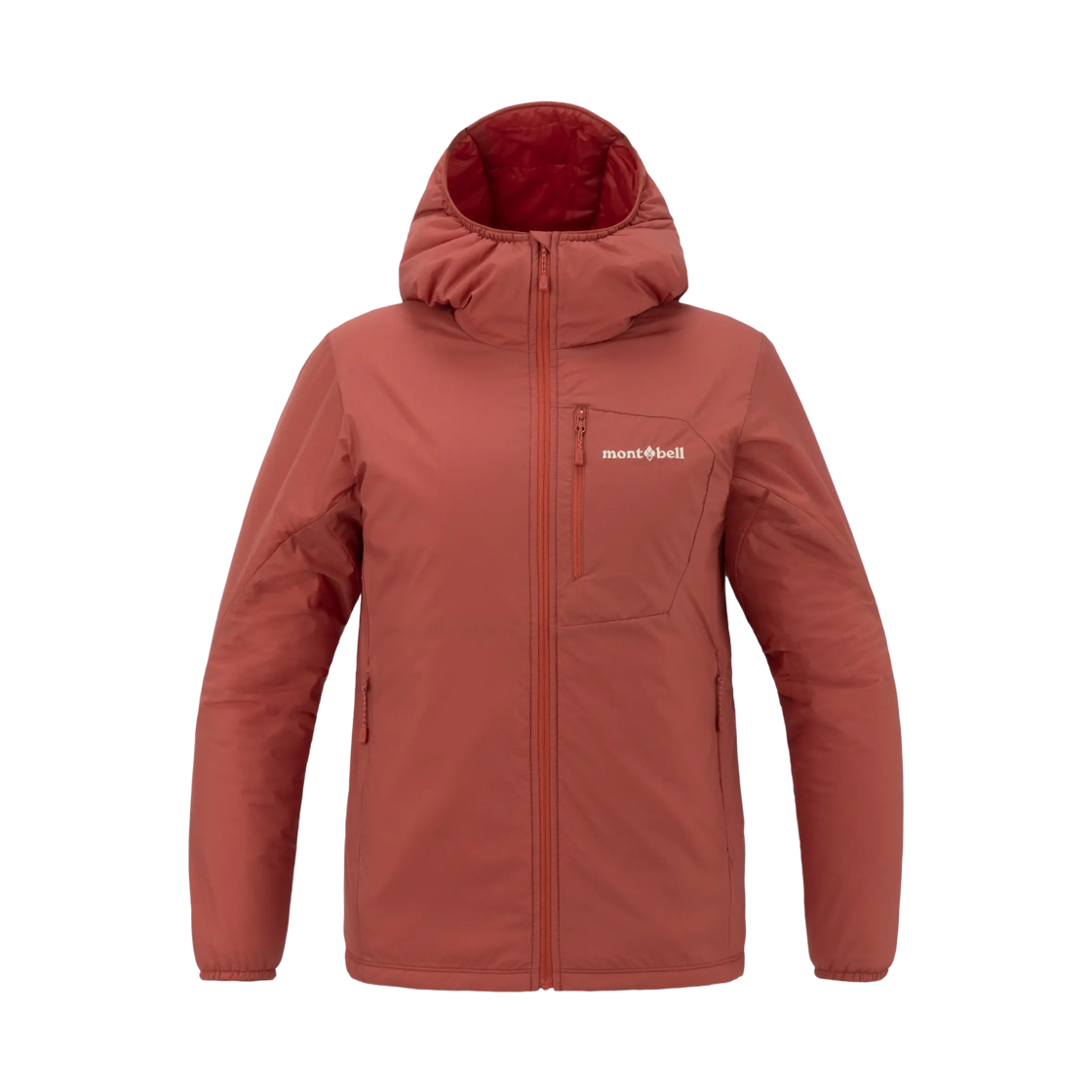 1101687 (W) Montbell EX Light Thermawrap Parka Red