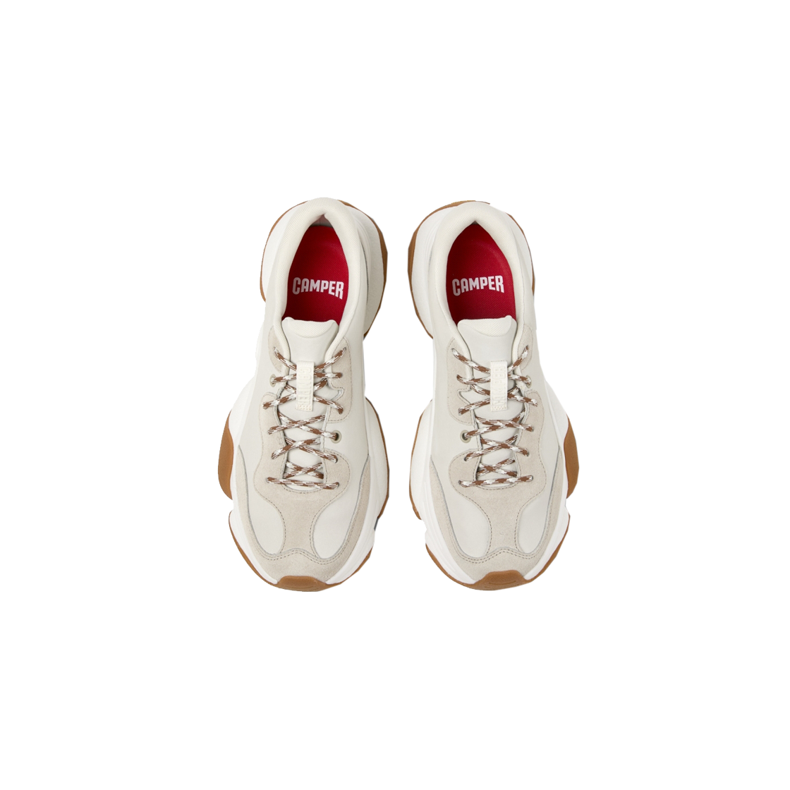 캠퍼 남성 카스트2 스니커즈 아이보리(Camper Man Karst 2 Sneakers Ivory) - 3