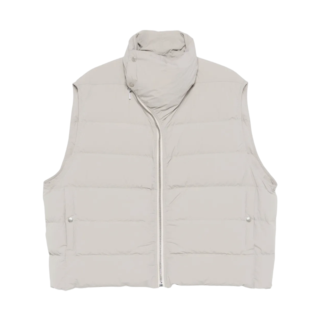 RU02E1798-MTD1-08 Rick Owens Flight Quilted Down Vest Pearl