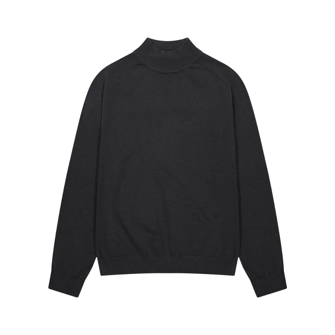 ZI6KT672DG ZIOSONGZIO Timeless Mock Neck Knit Dark Grey