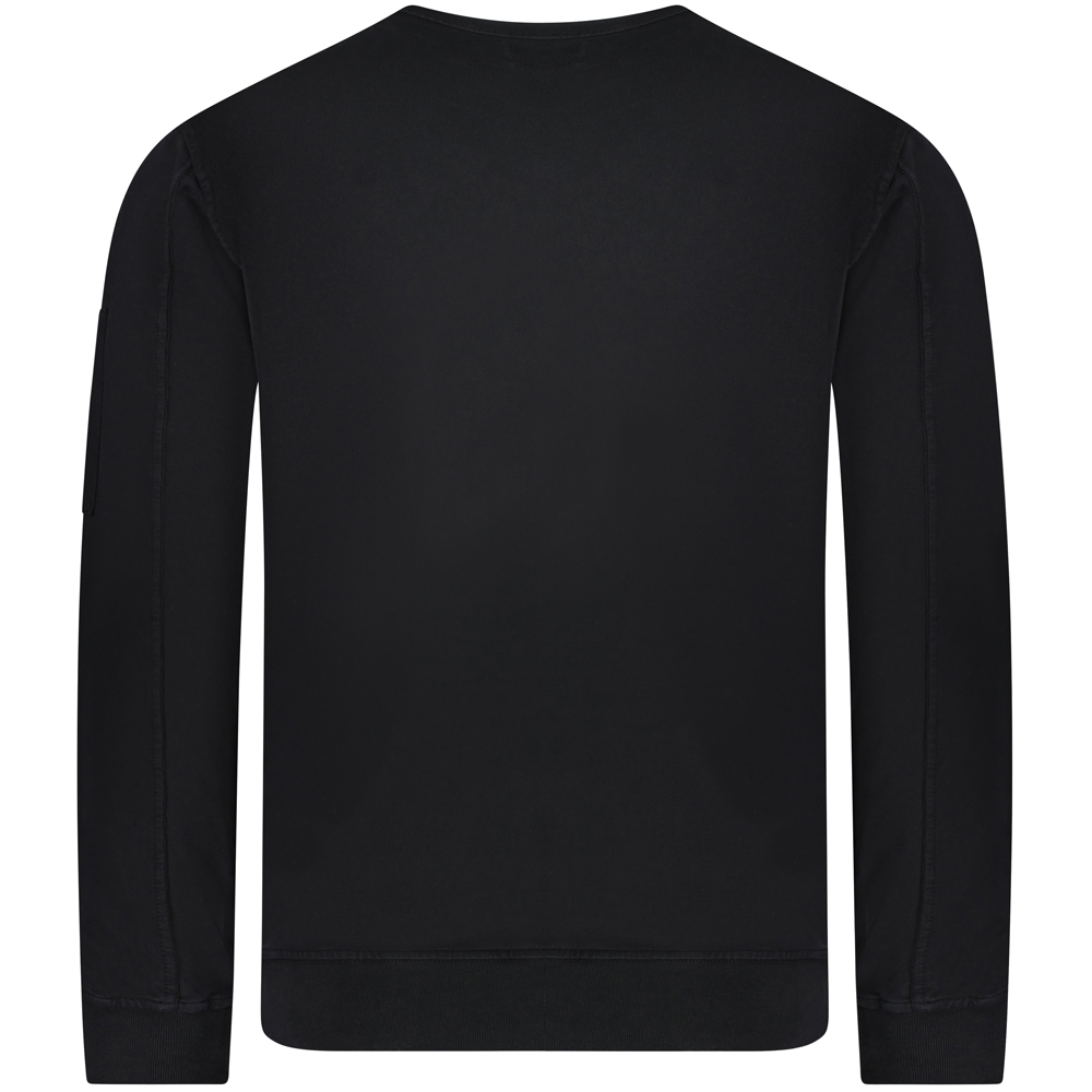 [20% 쿠폰] C.P. 컴퍼니 로고 와펜 맨투맨 블랙 - 24FW([20% 쿠폰] C.P. Company Logo Wappen Sweatshirt Black - 24FW) - 3