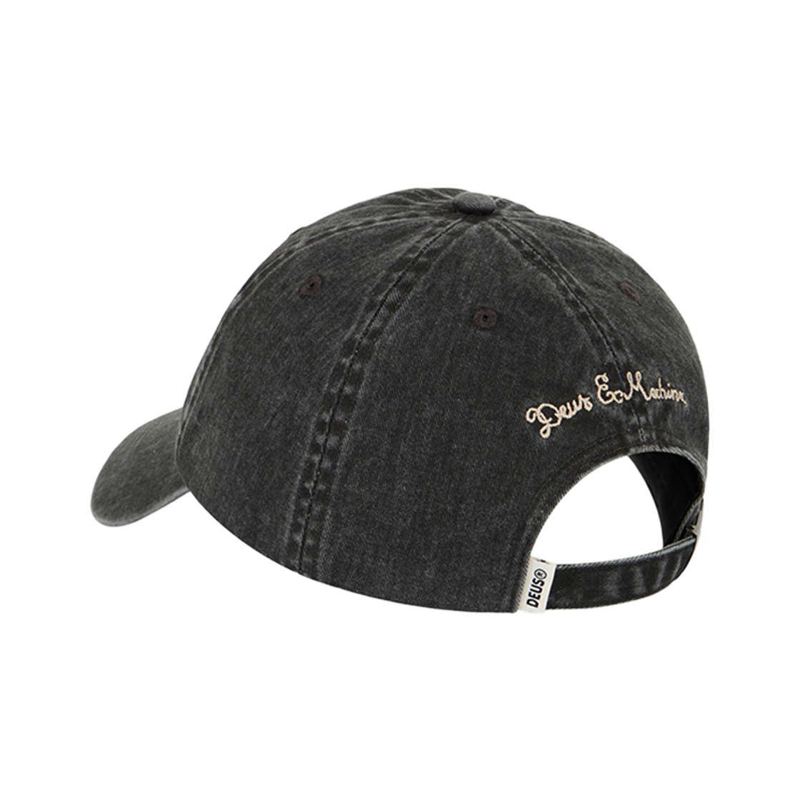 [6% 적립] 데우스 엑스 마키나 다이드 서울 오리지널 어드레스 캡 블랙([6% 적립] Deus Ex Machina Dyed Seoul Original Address Cap Black) - 4
