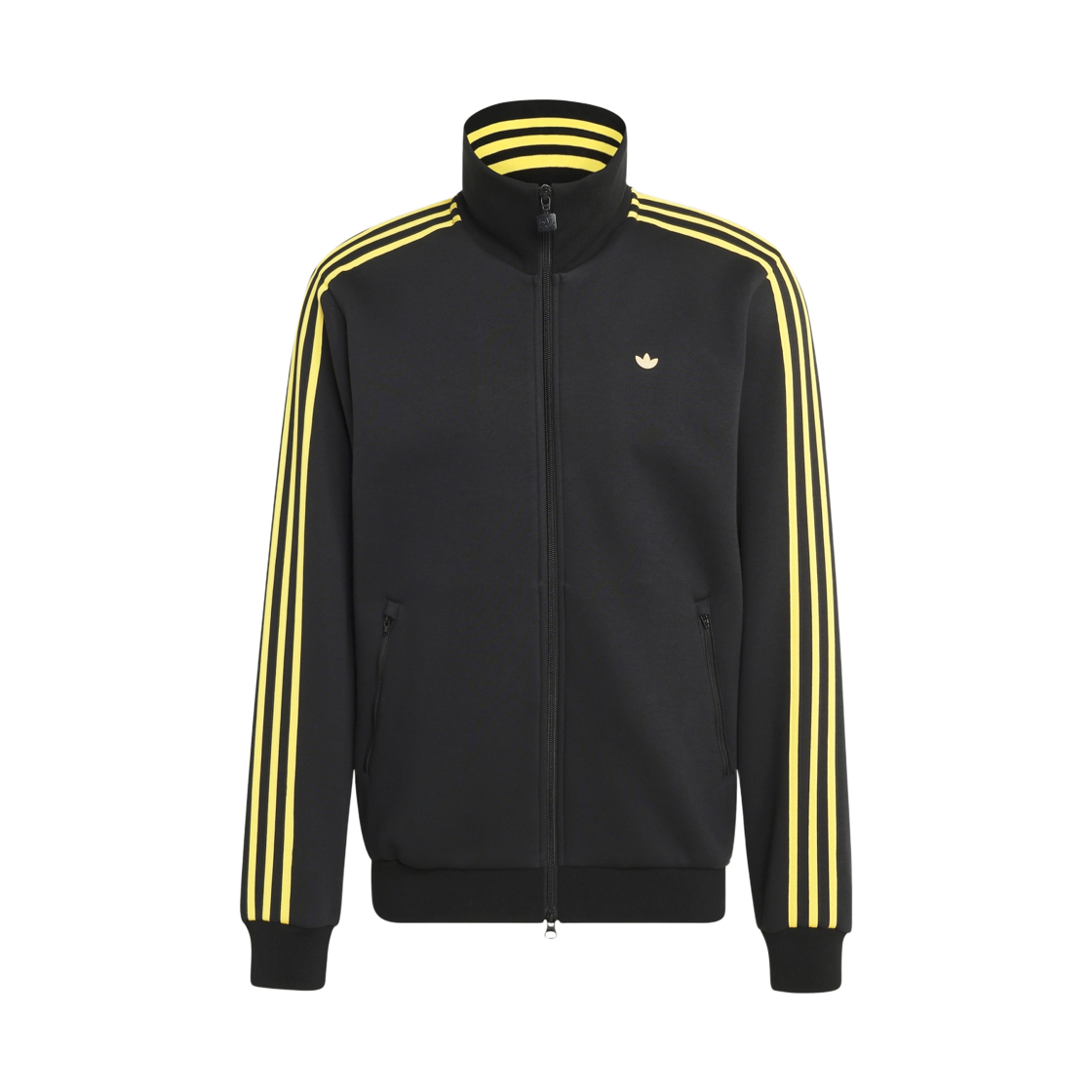 KC9053 Adidas Classic Tipped Stripes Track Top Black - US Sizing