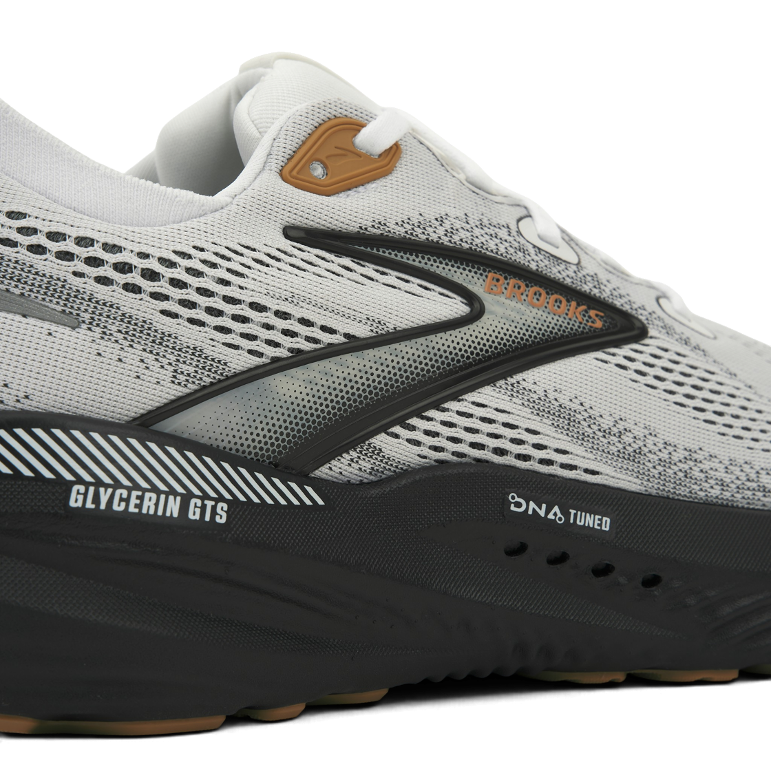 브룩스 러닝 글리세린 GTS 22 화이트 그레이 - D 미디움(Brooks Running Glycerin GTS 22 White Grey - D Medium) - 8