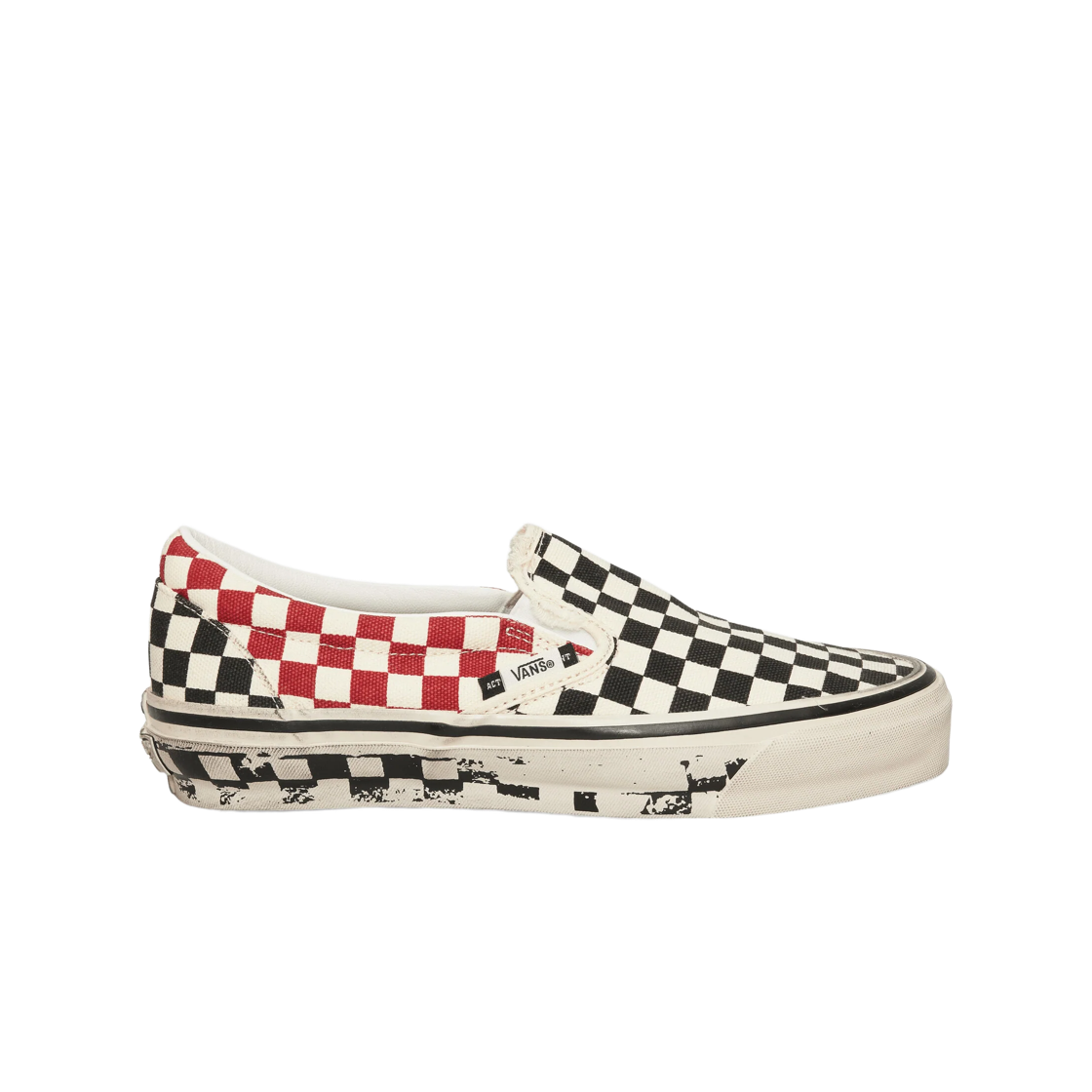 VN00111F95Y1 Vans x Slam Jam LX Classic Slip-On 98 Black Checkerboard