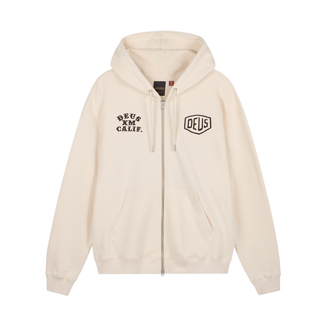 [6% 적립] 데우스 엑스 마키나 퀵 스트라이크 집 후디 아이보리([6% 적립] Deus Ex Machina Quick Strike Zip Hoodie Ivory) - 2