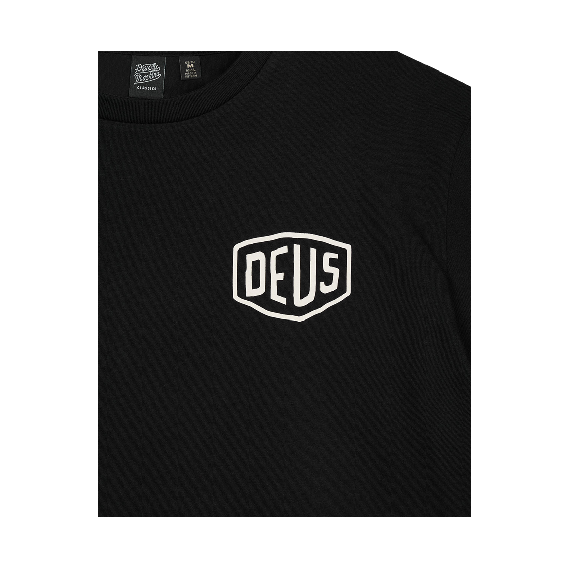 [6% 적립] 데우스 엑스 마키나 서울 컬리지 어드레스 티셔츠 블랙([6% 적립] Deus Ex Machina Seoul College Address Tee Black) - 4