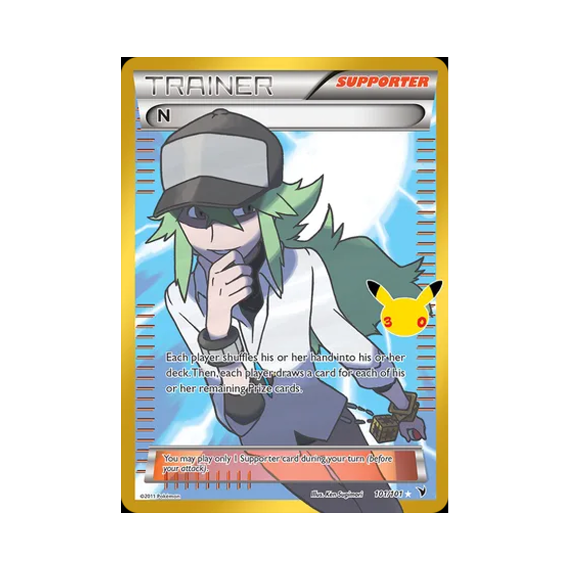 30C101-101 Pokemon TCG N RU 30th Celebration Classic Collection (English Ver.)