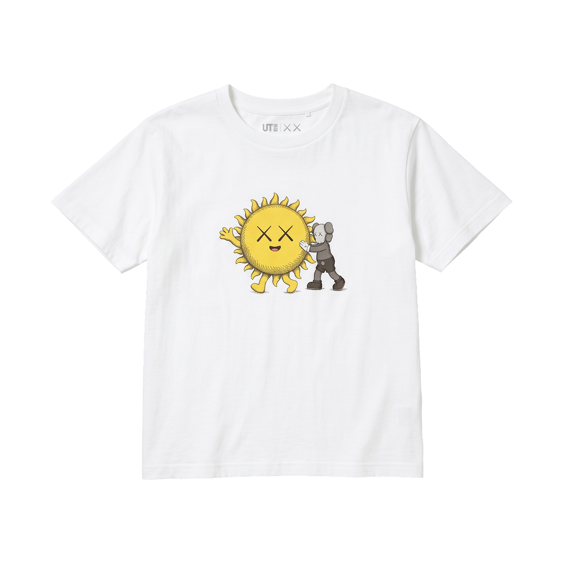 492989-00 (Kids) Uniqlo UT x Kaws Universe Graphic T-Shirt White